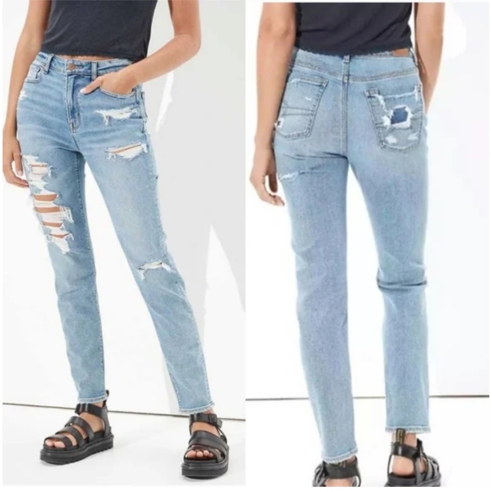 American Eagle mom jeans